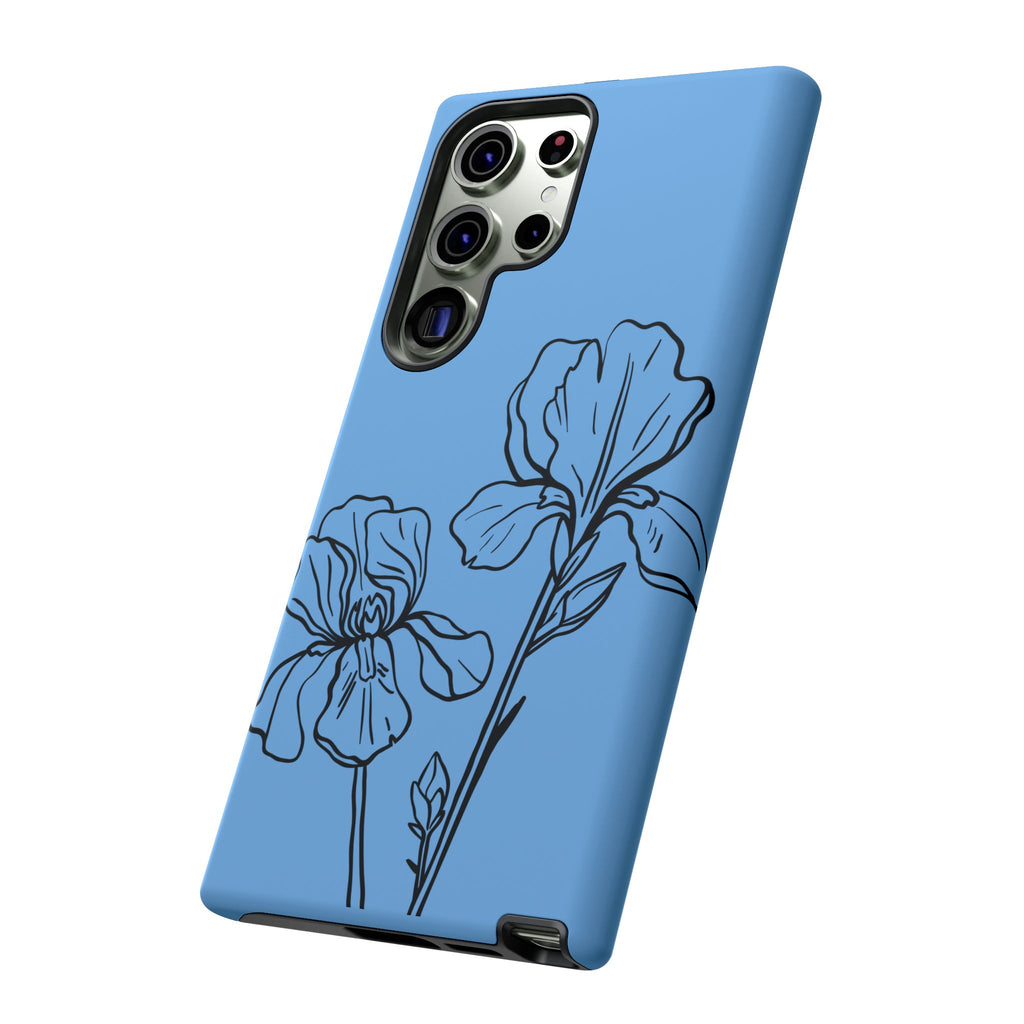 Blue Floral Phone Case