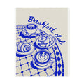 Breakfast Club Rolled Poster – Cozy Cafe Wall Art for Brunch Lovers