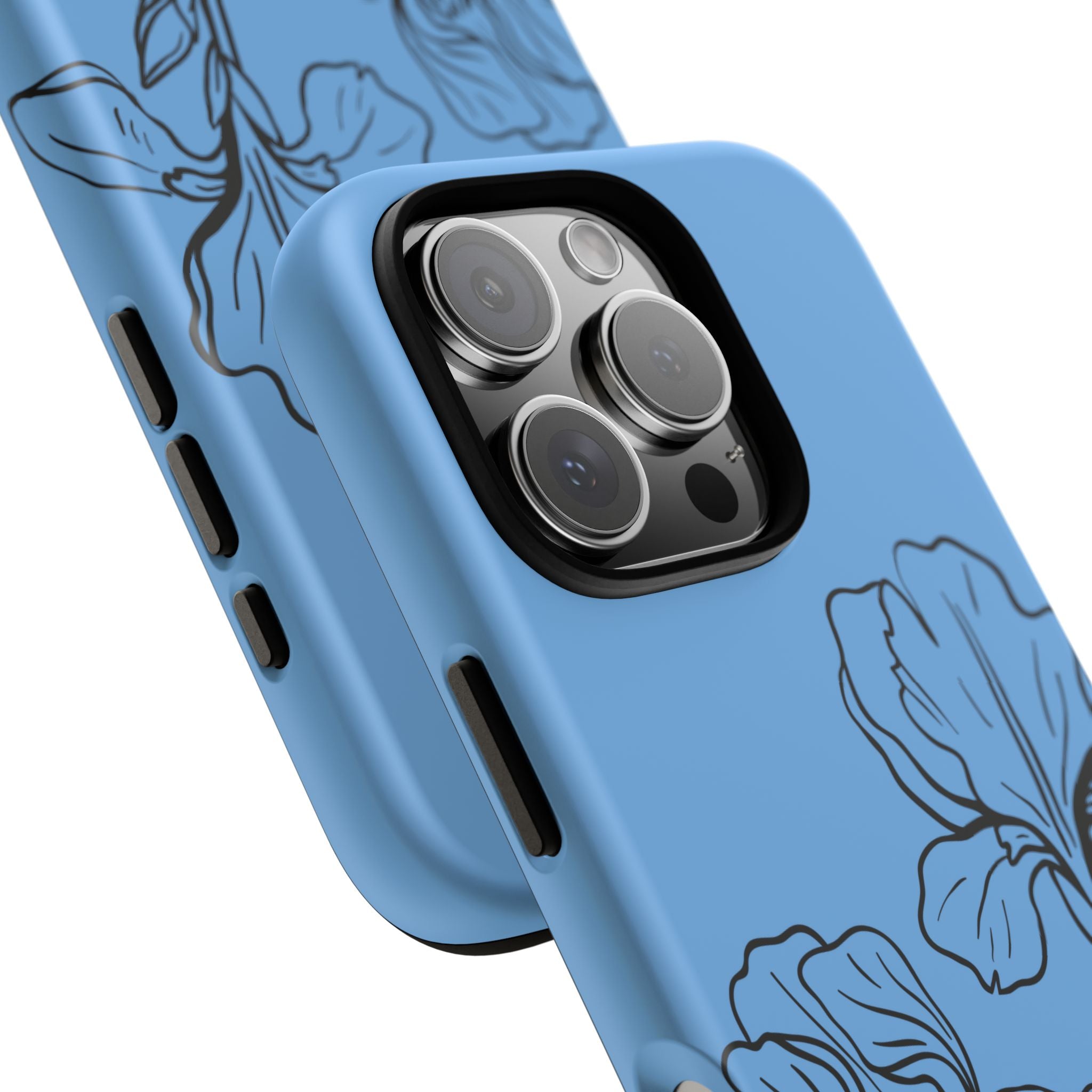 Blue Floral Phone Case