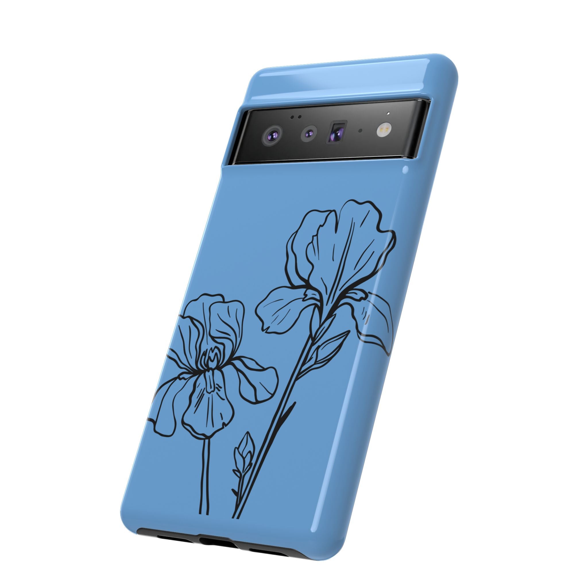 Blue Floral Phone Case