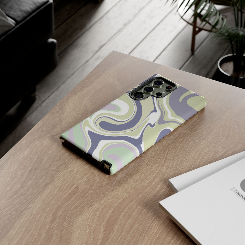 Swirl Marble Paint Phone Case