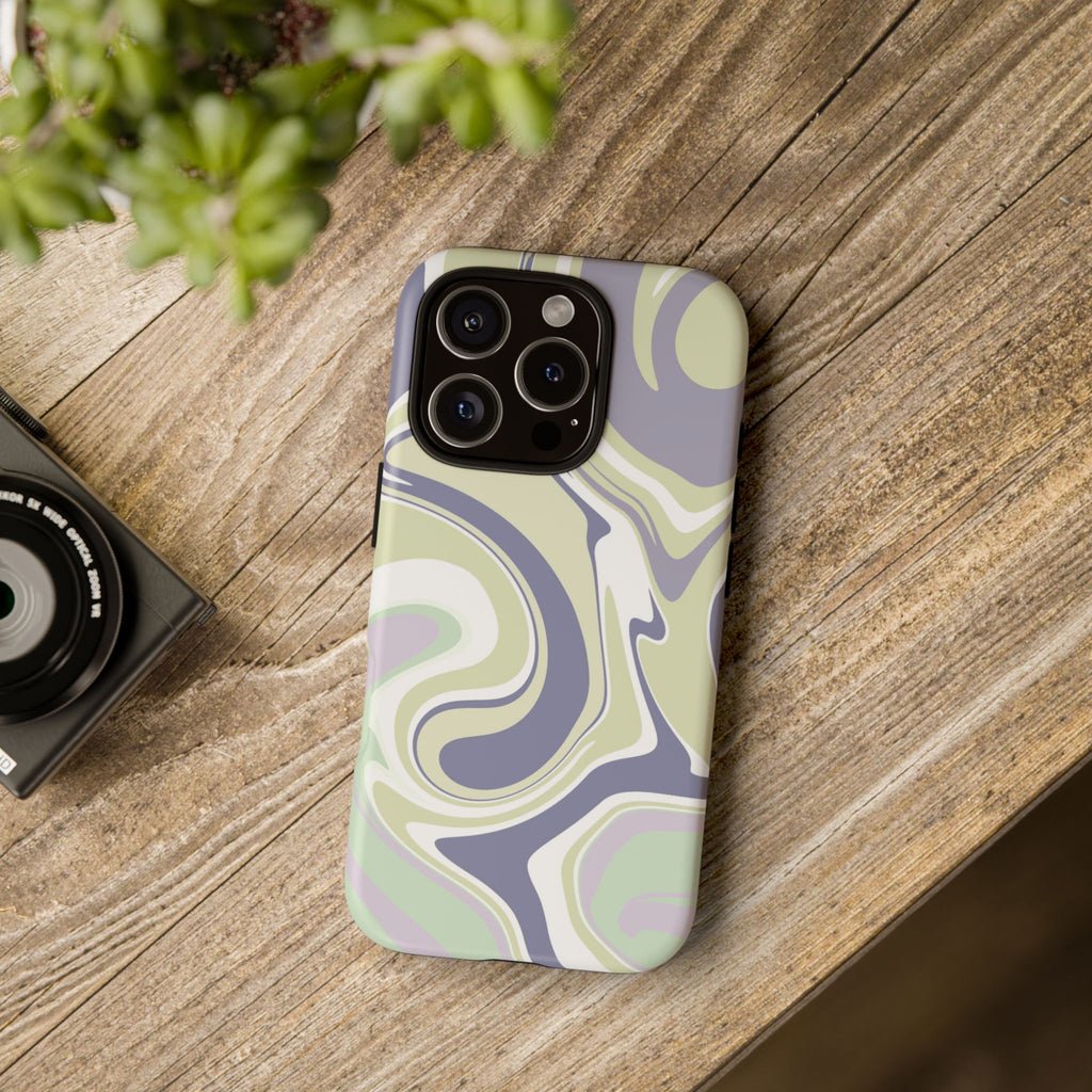Swirl Marble Paint Phone Case