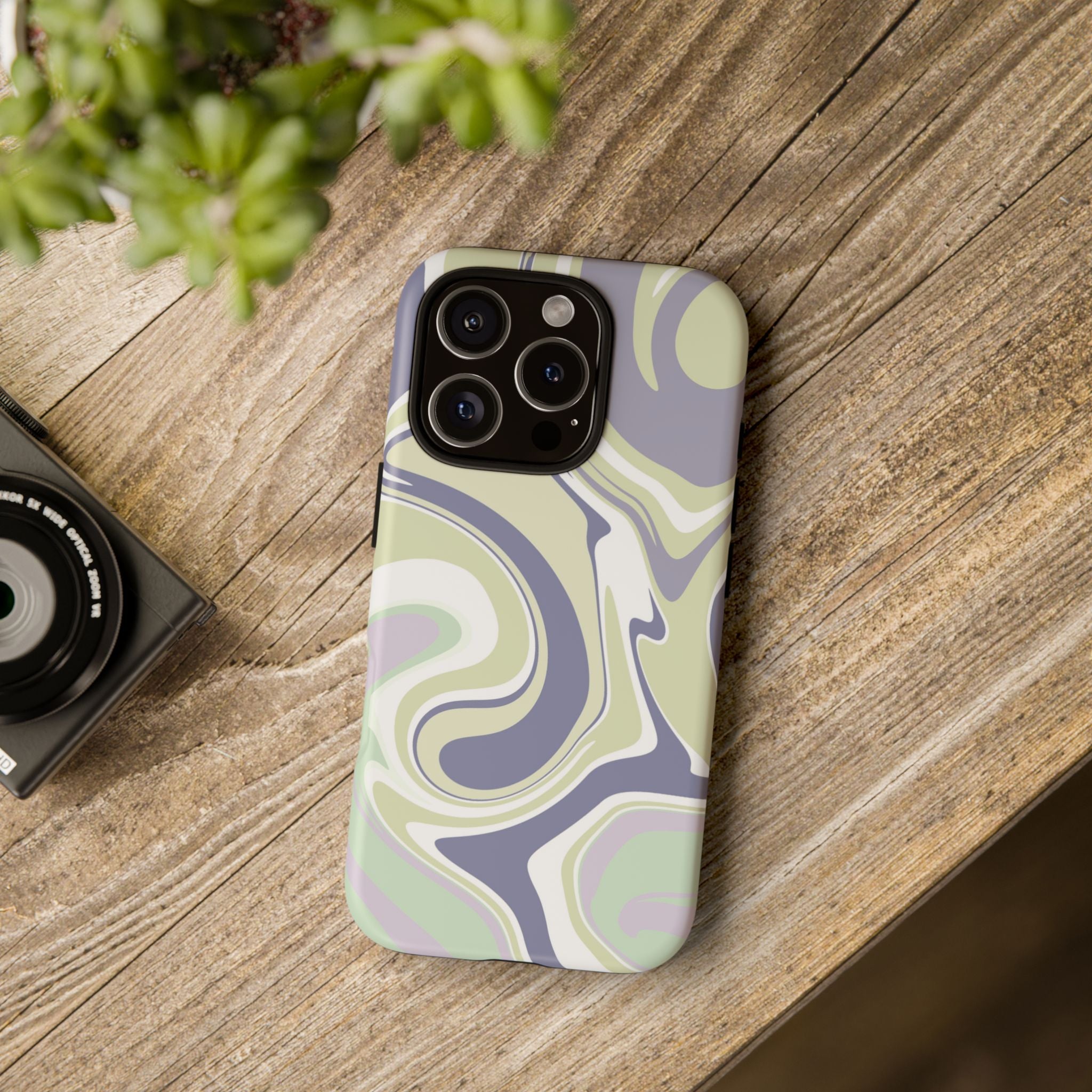 Swirl Marble Paint Phone Case