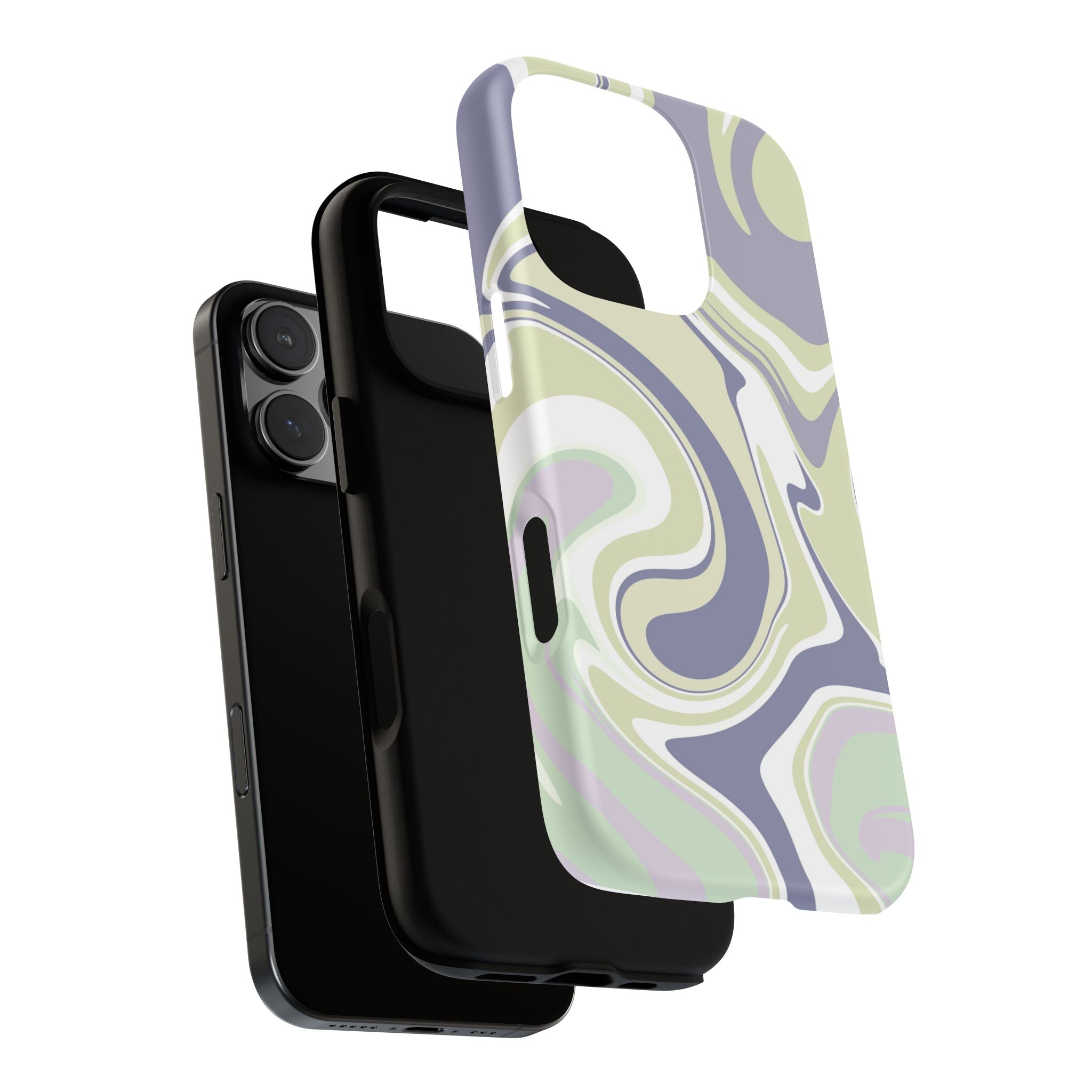 Swirl Marble Paint Phone Case