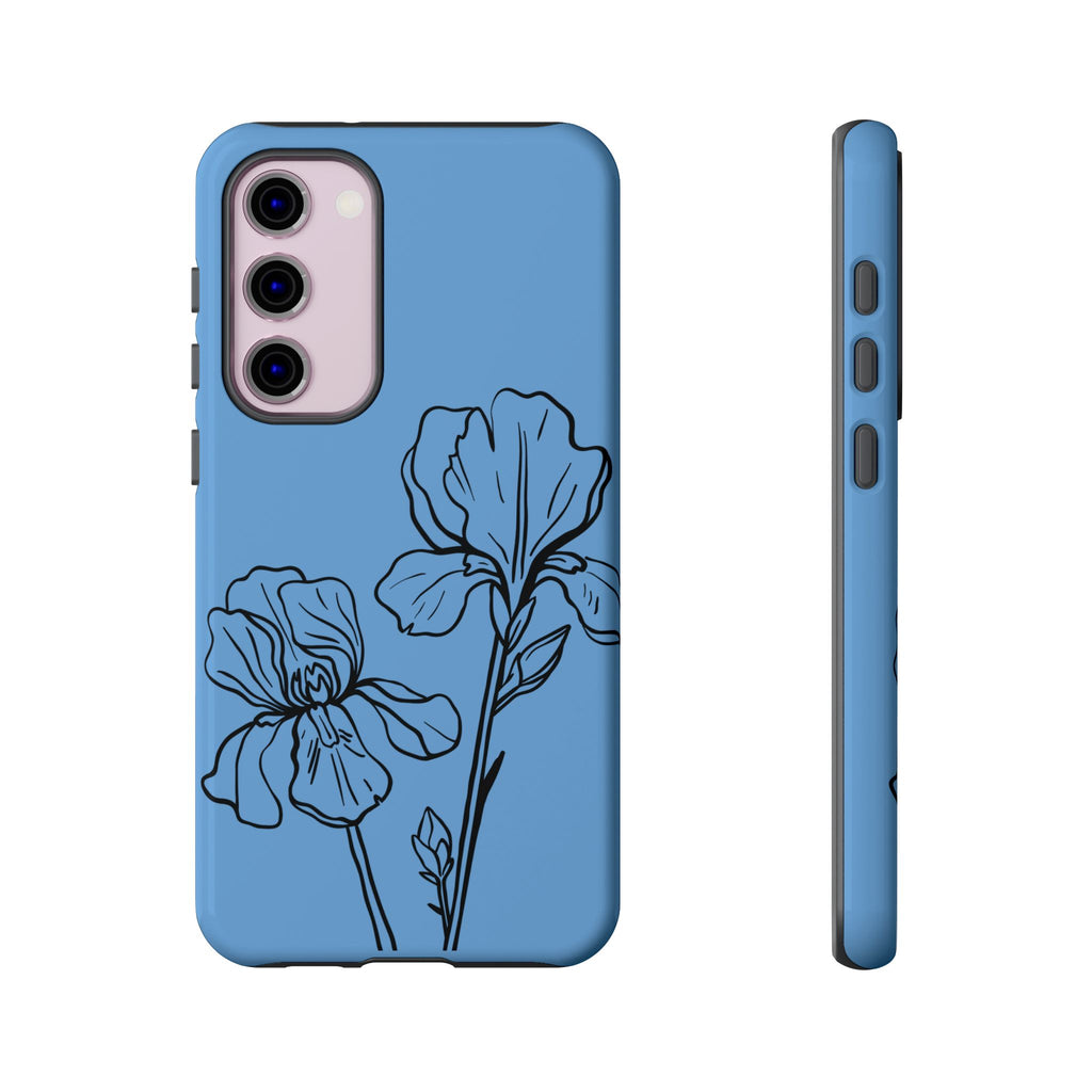 Blue Floral Phone Case
