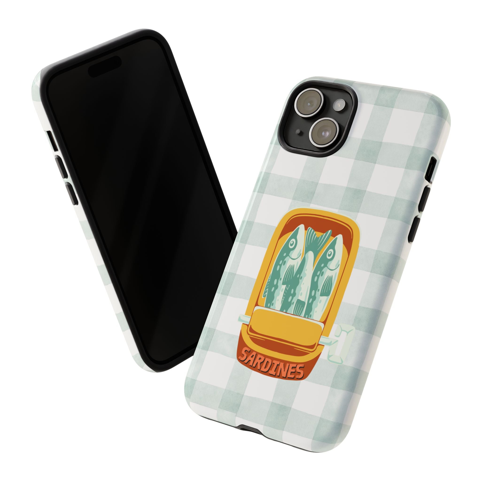 Sardines Plaid Phone Case