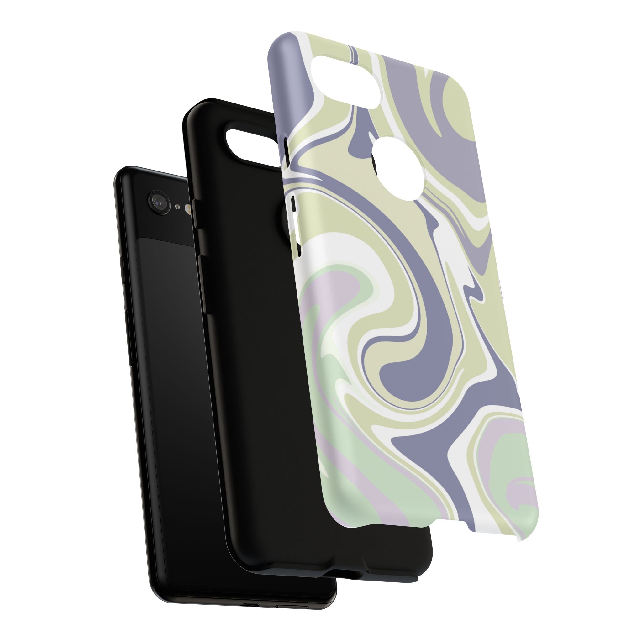 Swirl Marble Paint Phone Case