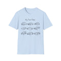 My Past Rides Car Sketches Tee