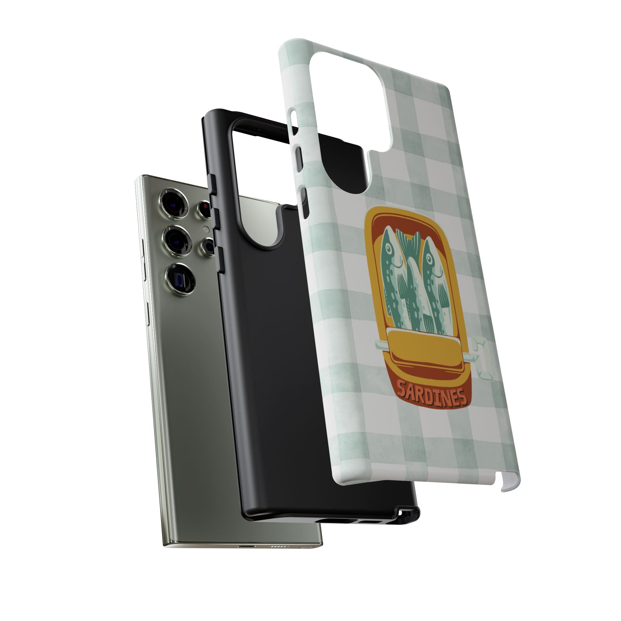 Sardines Plaid Phone Case