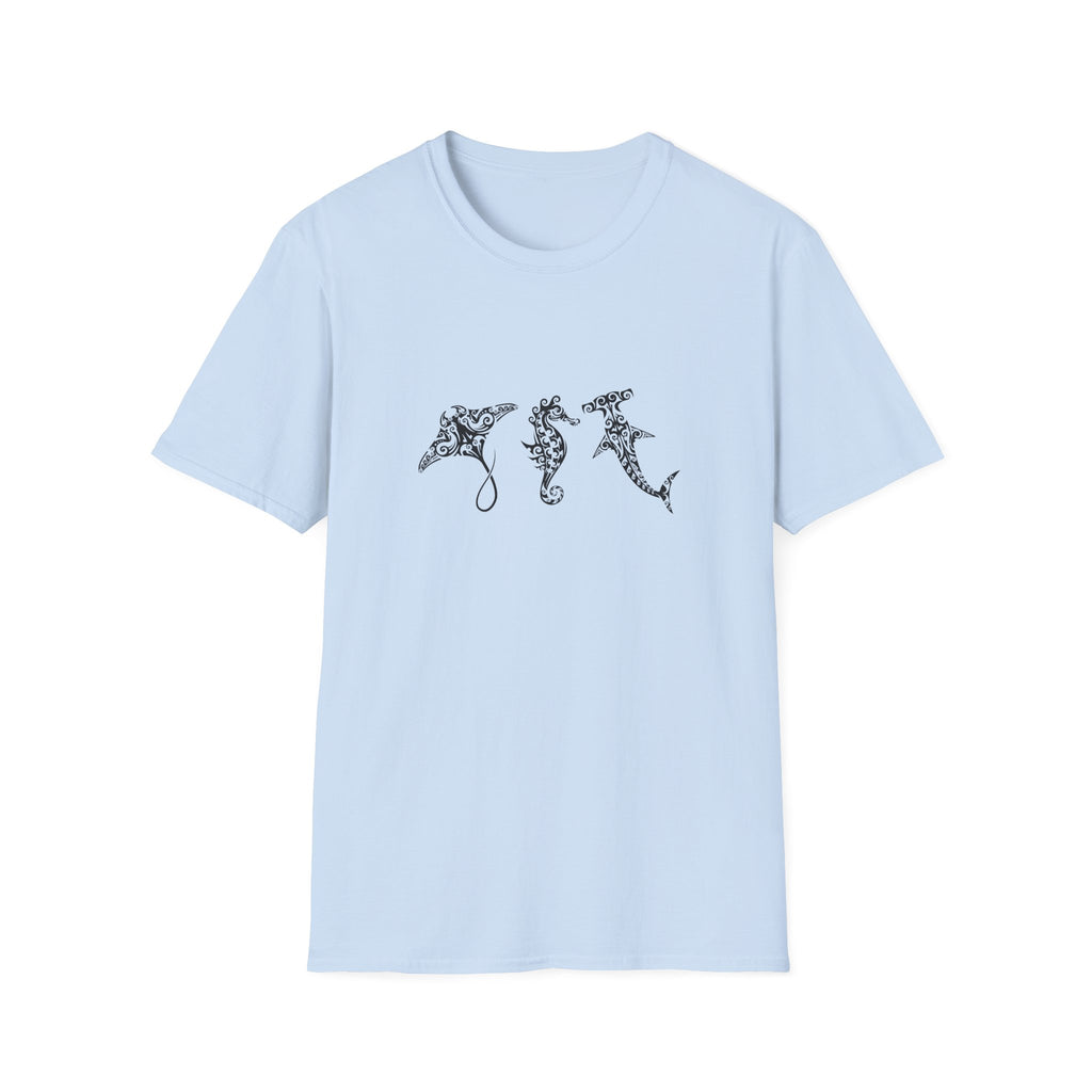 Ocean-Inspired Respect the Locals T-Shirt
