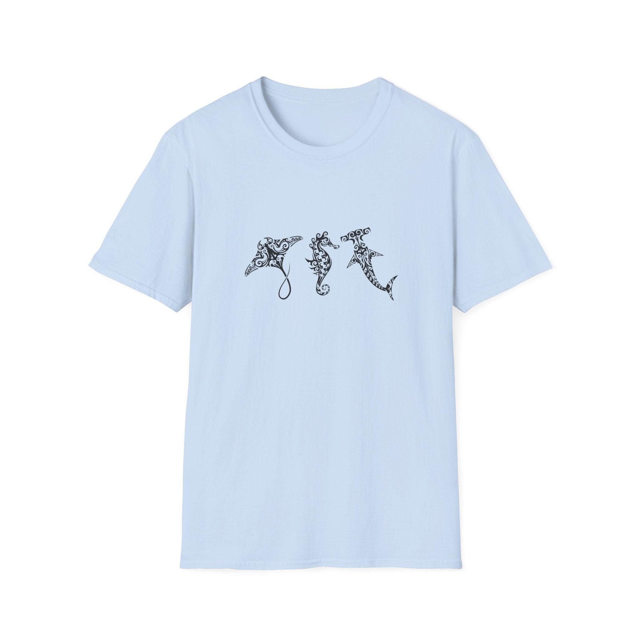 Ocean-Inspired Respect the Locals T-Shirt