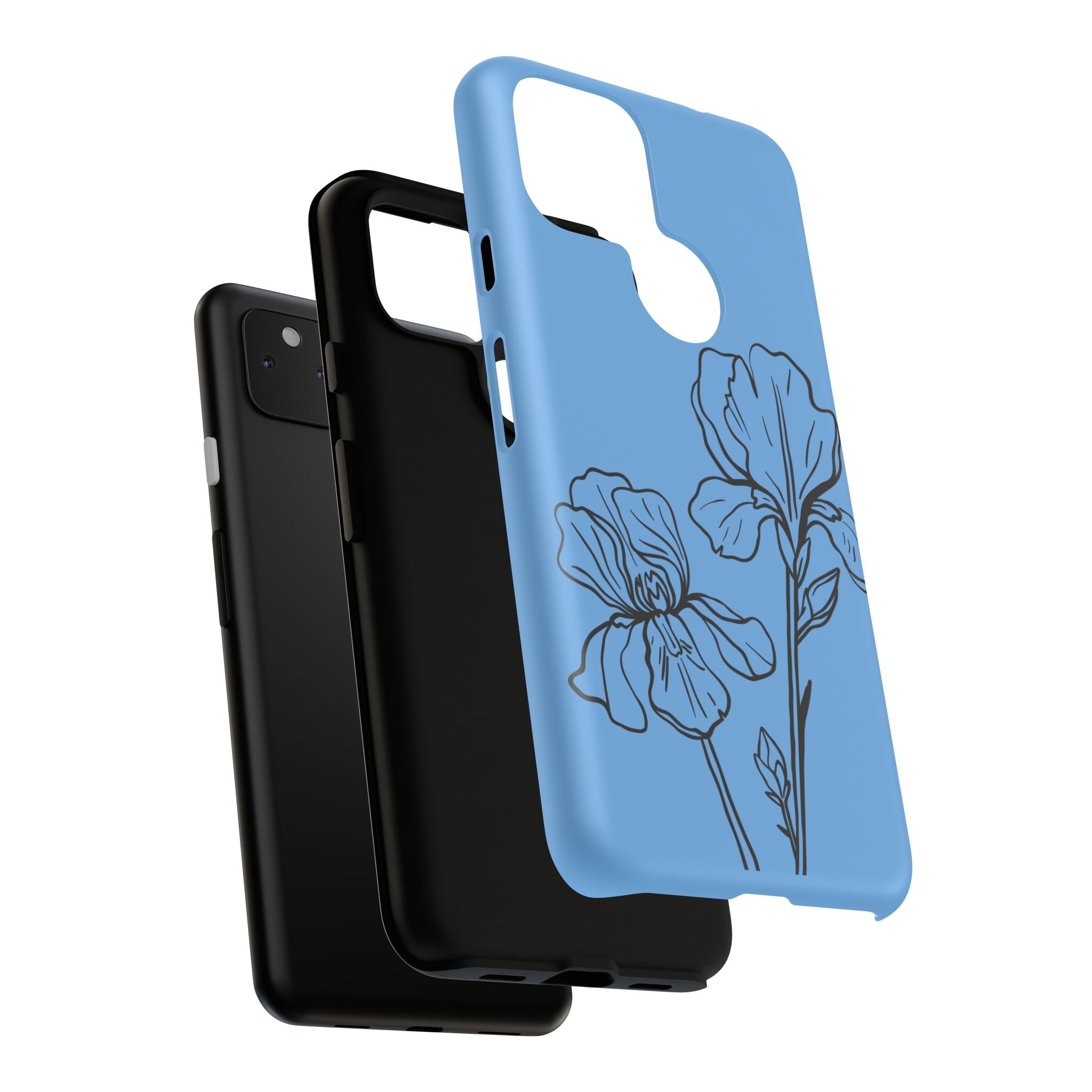 Blue Floral Phone Case