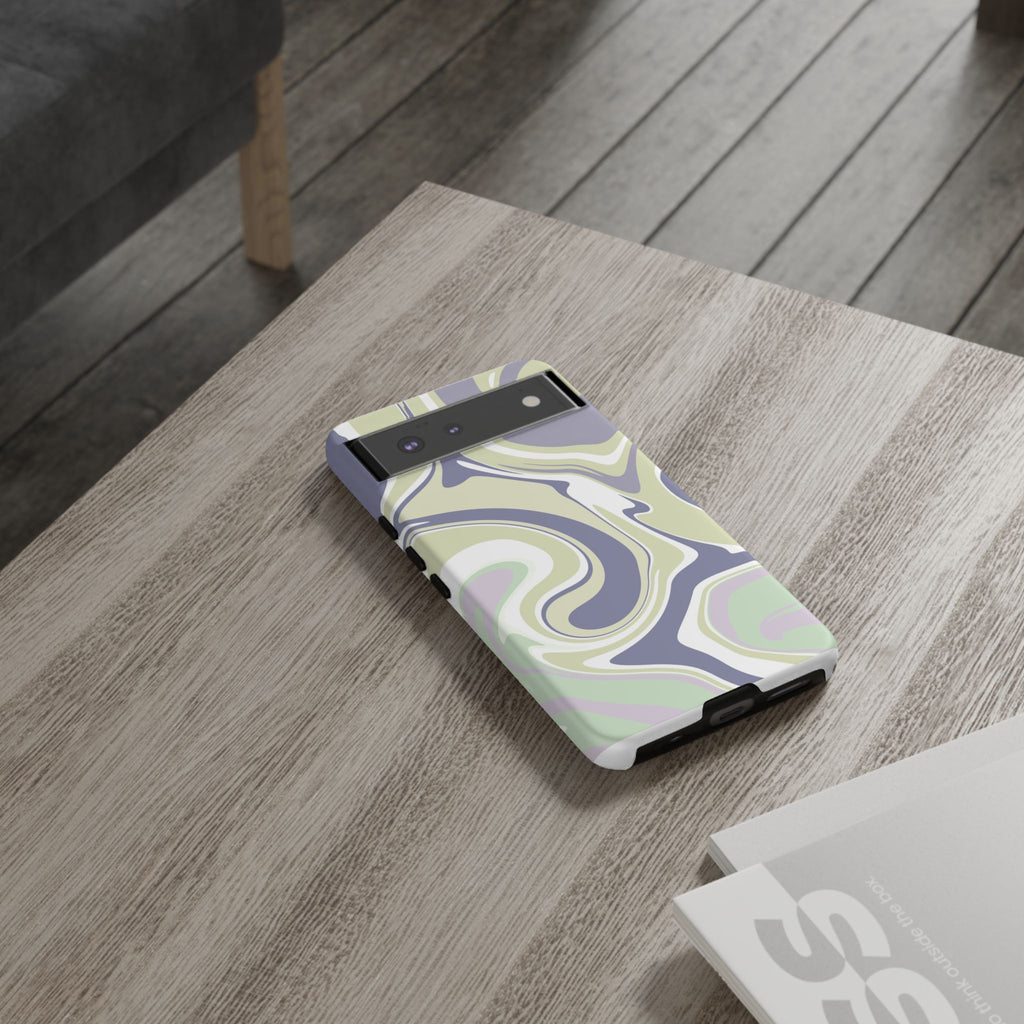 Swirl Marble Paint Phone Case