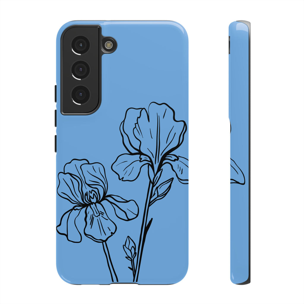 Blue Floral Phone Case
