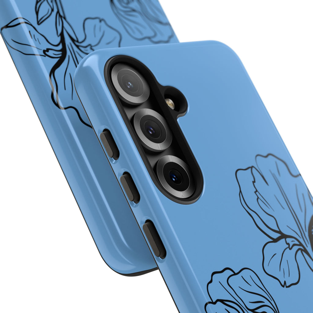 Blue Floral Phone Case