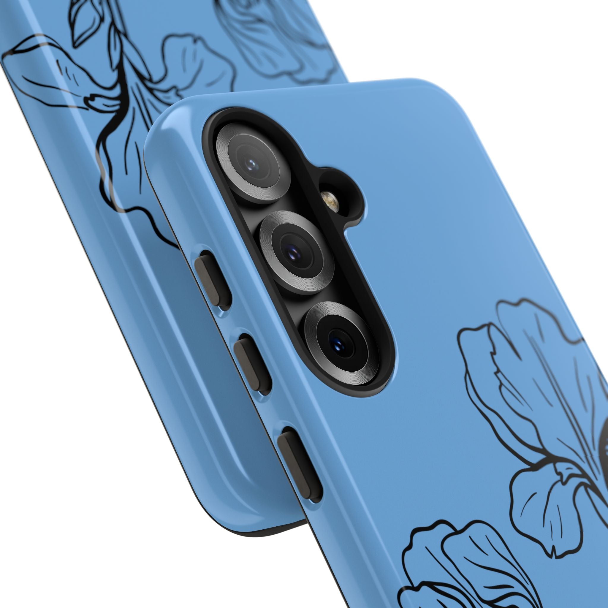 Blue Floral Phone Case