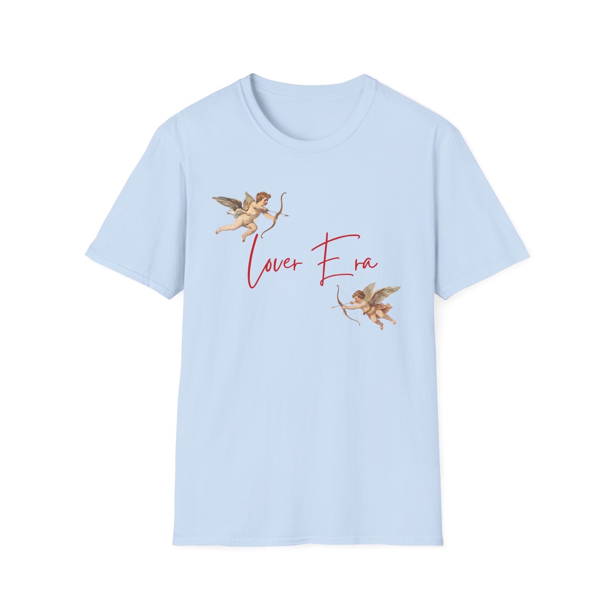 Cupid Cherubs 'Love Era' Romantic Vintage Angel Graphic T-Shirt