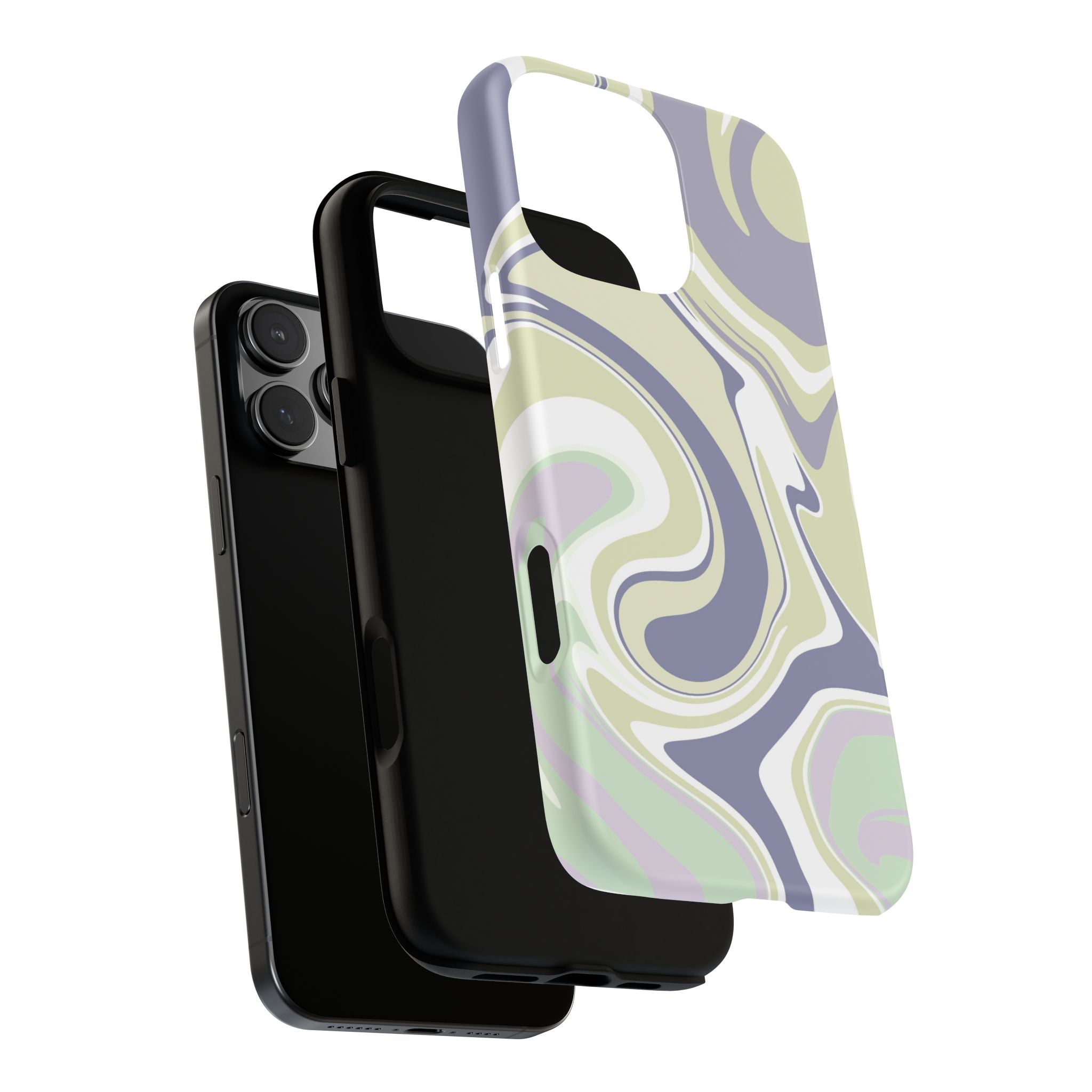 Swirl Marble Paint Phone Case