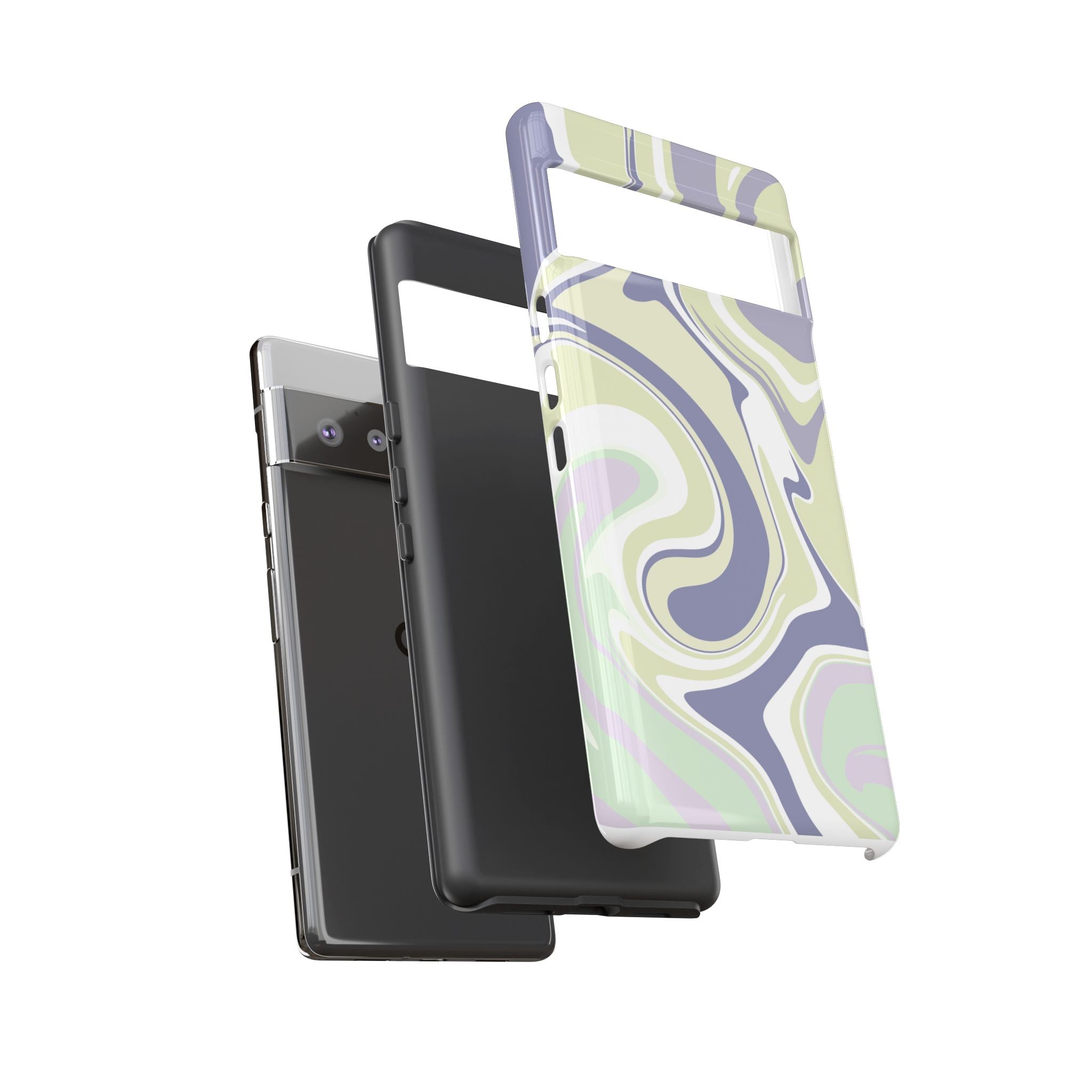 Swirl Marble Paint Phone Case