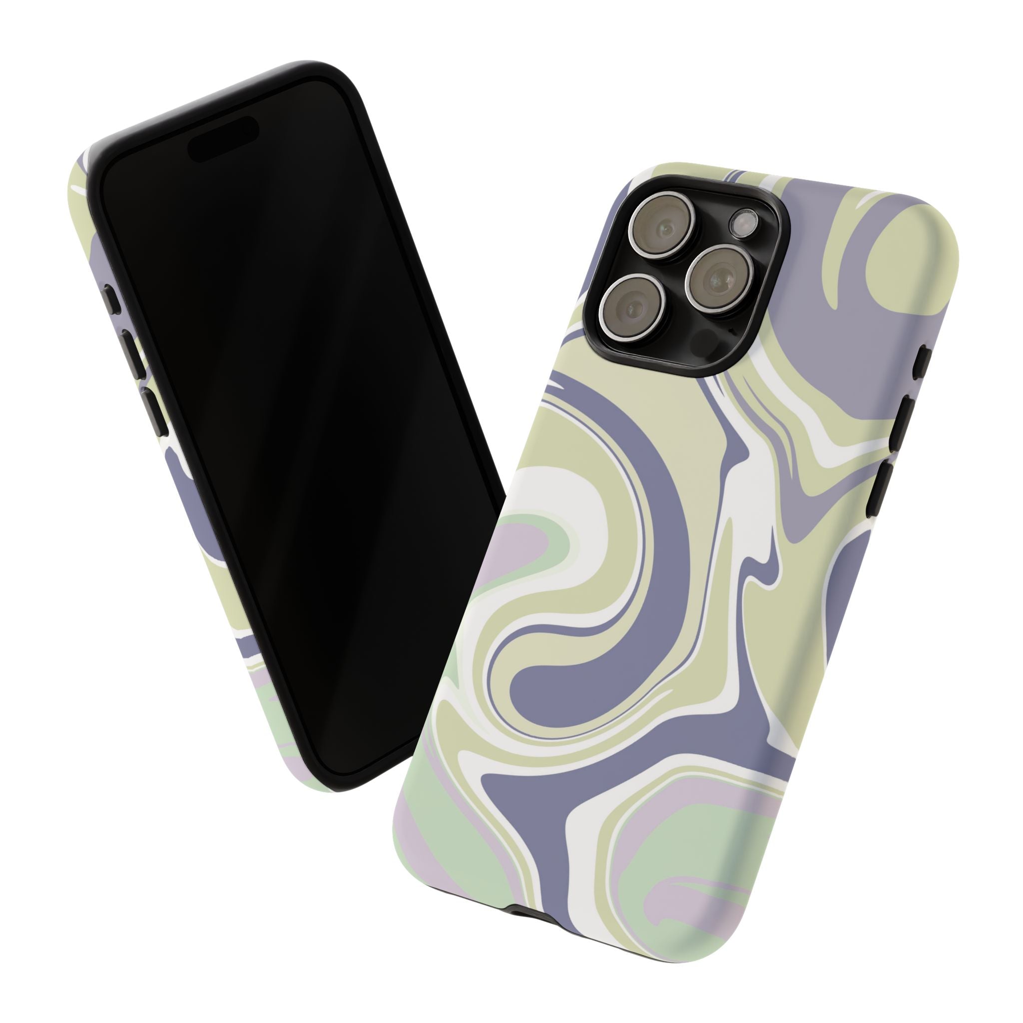 Swirl Marble Paint Phone Case