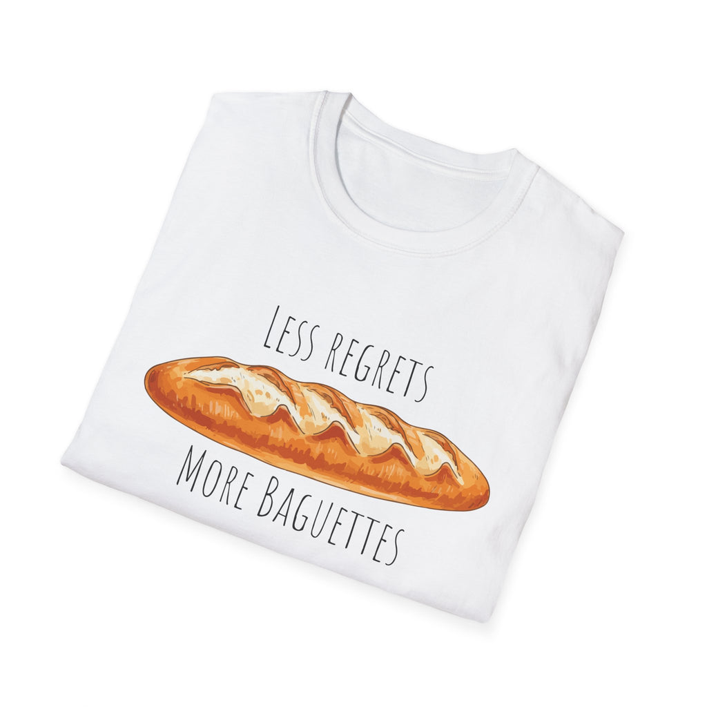 Less Regrets More Baguettes T-Shirt