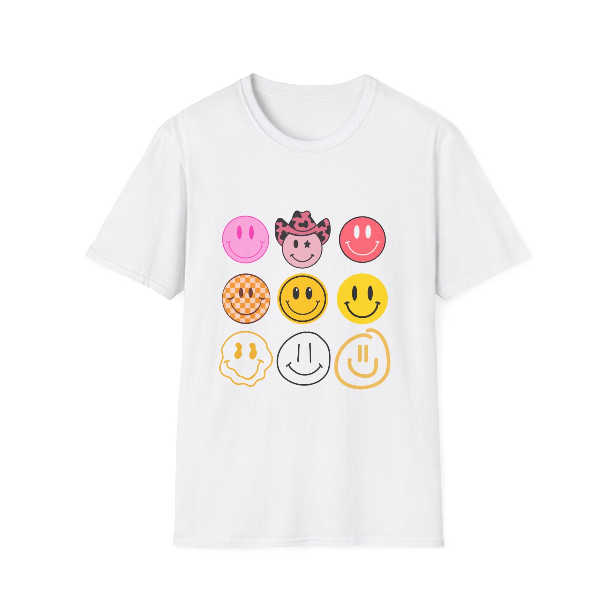 Smiley Face Graphic T-Shirt