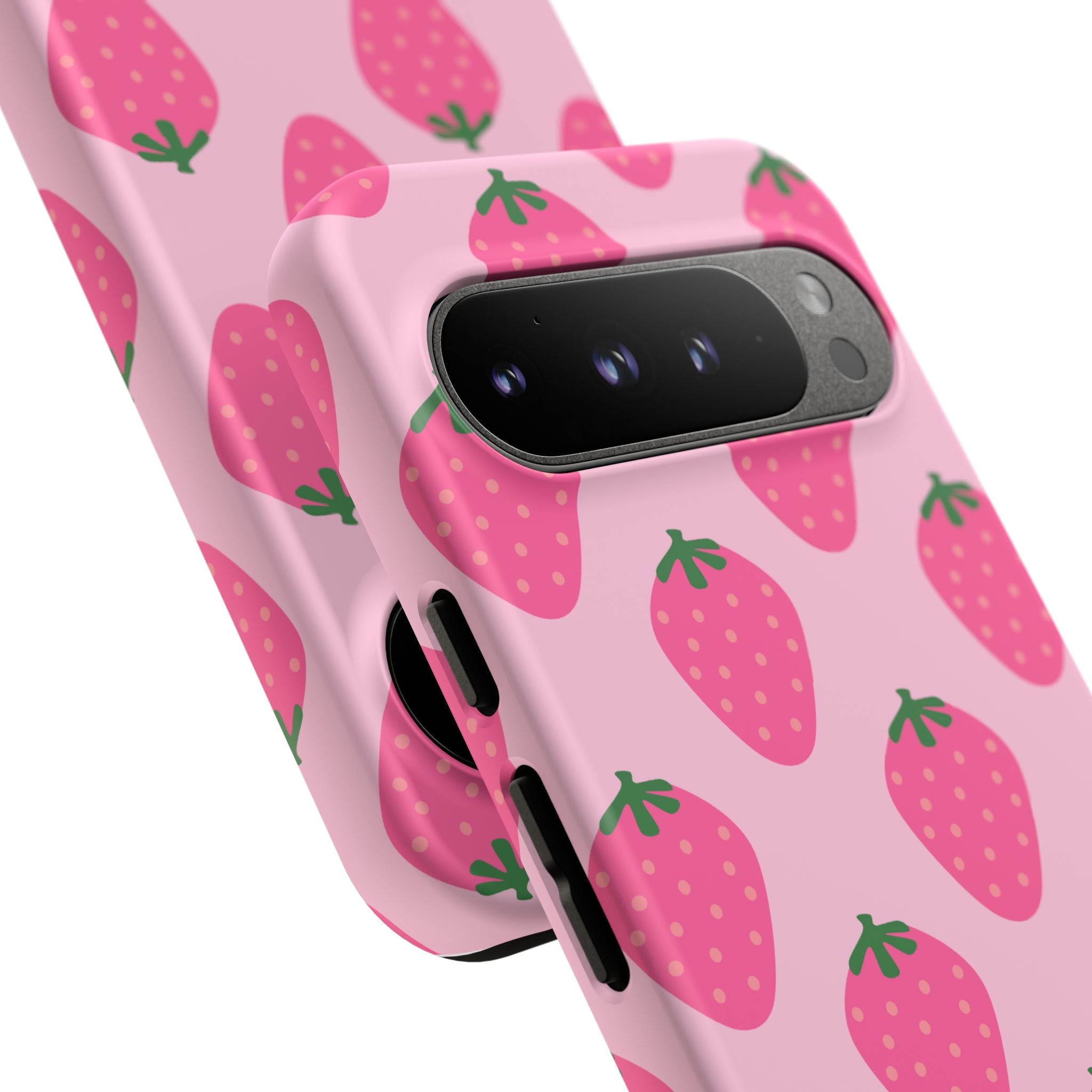 Pink Strawberry Phone Case