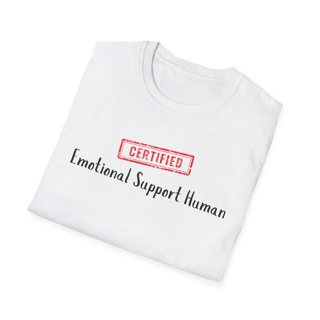 Certified Emotional Support Human T-Shirt