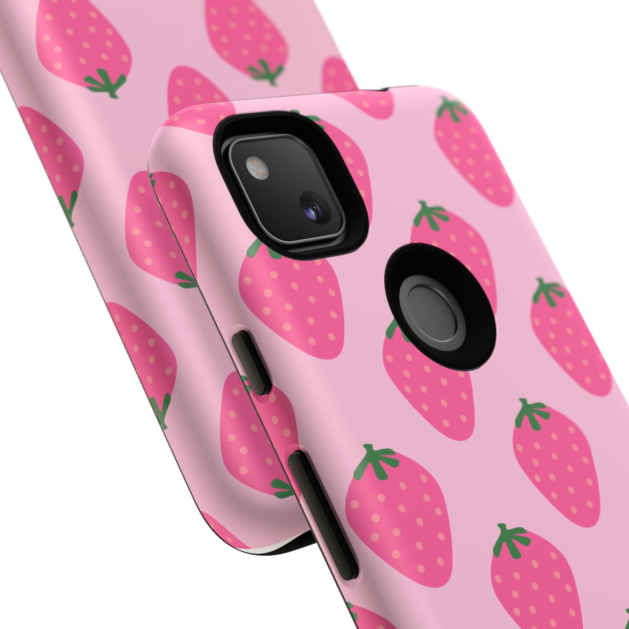 Pink Strawberry Phone Case