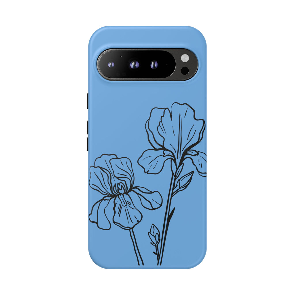 Blue Floral Phone Case