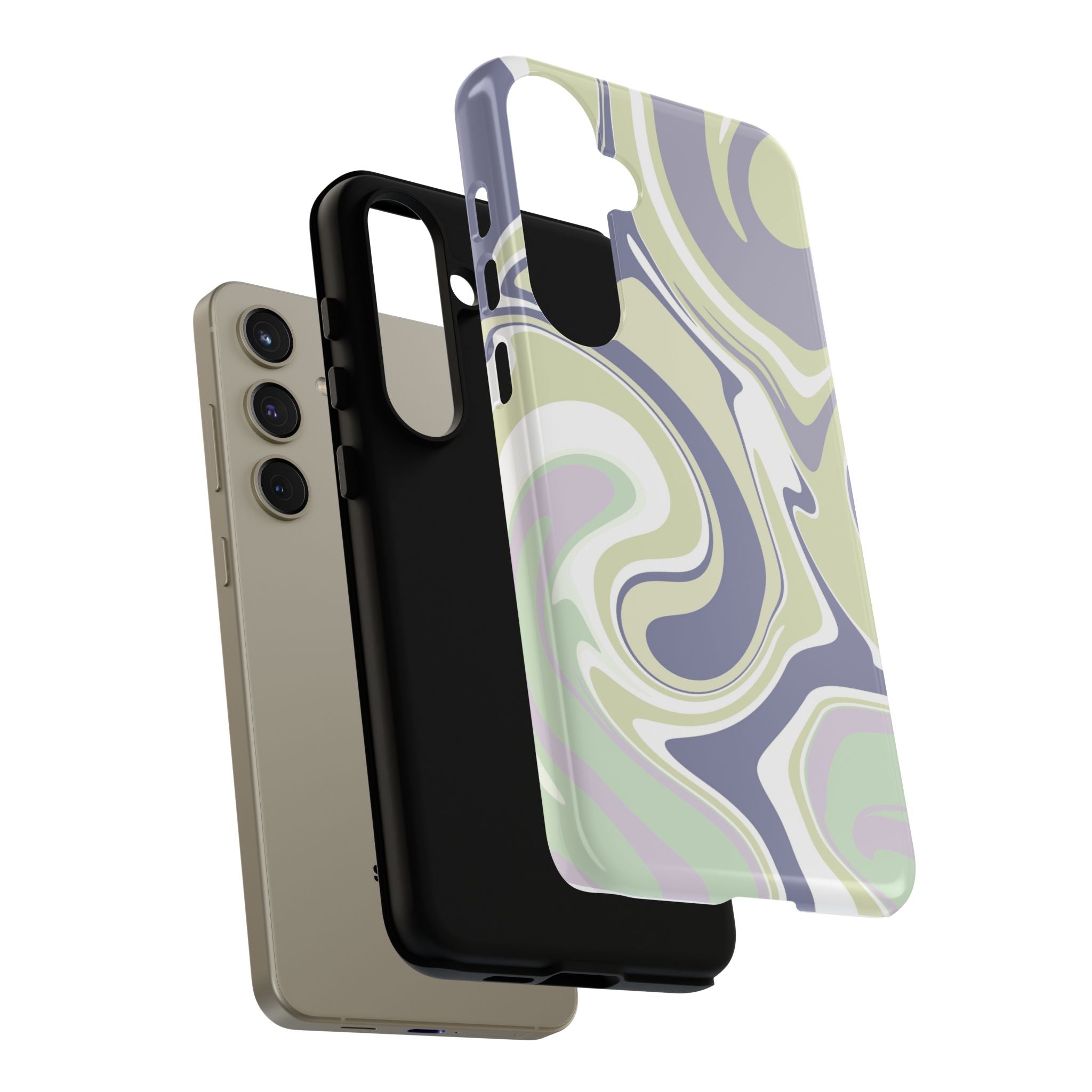 Swirl Marble Paint Phone Case
