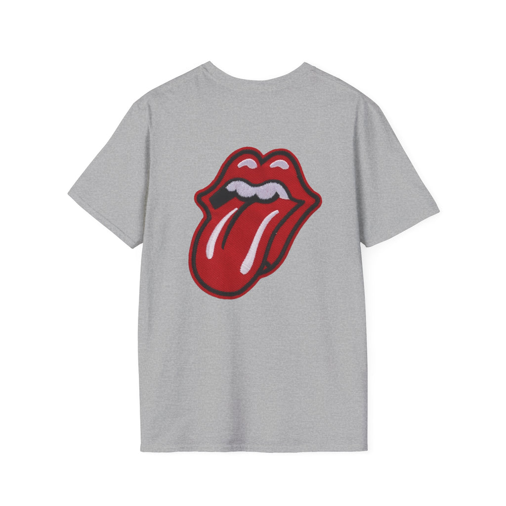 Rolling Stones Inspired Patch Unisex Graphic T-Shirt