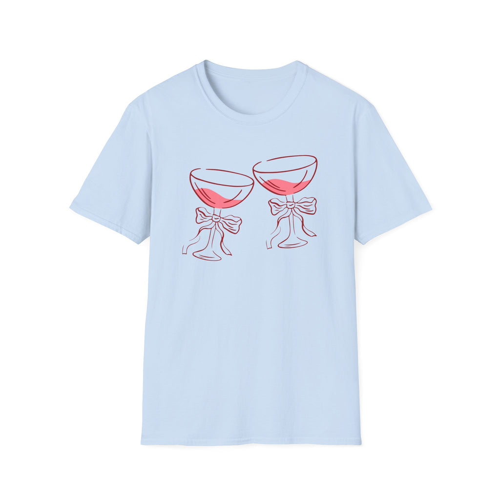 Wine Glasses Duo T-Shirt