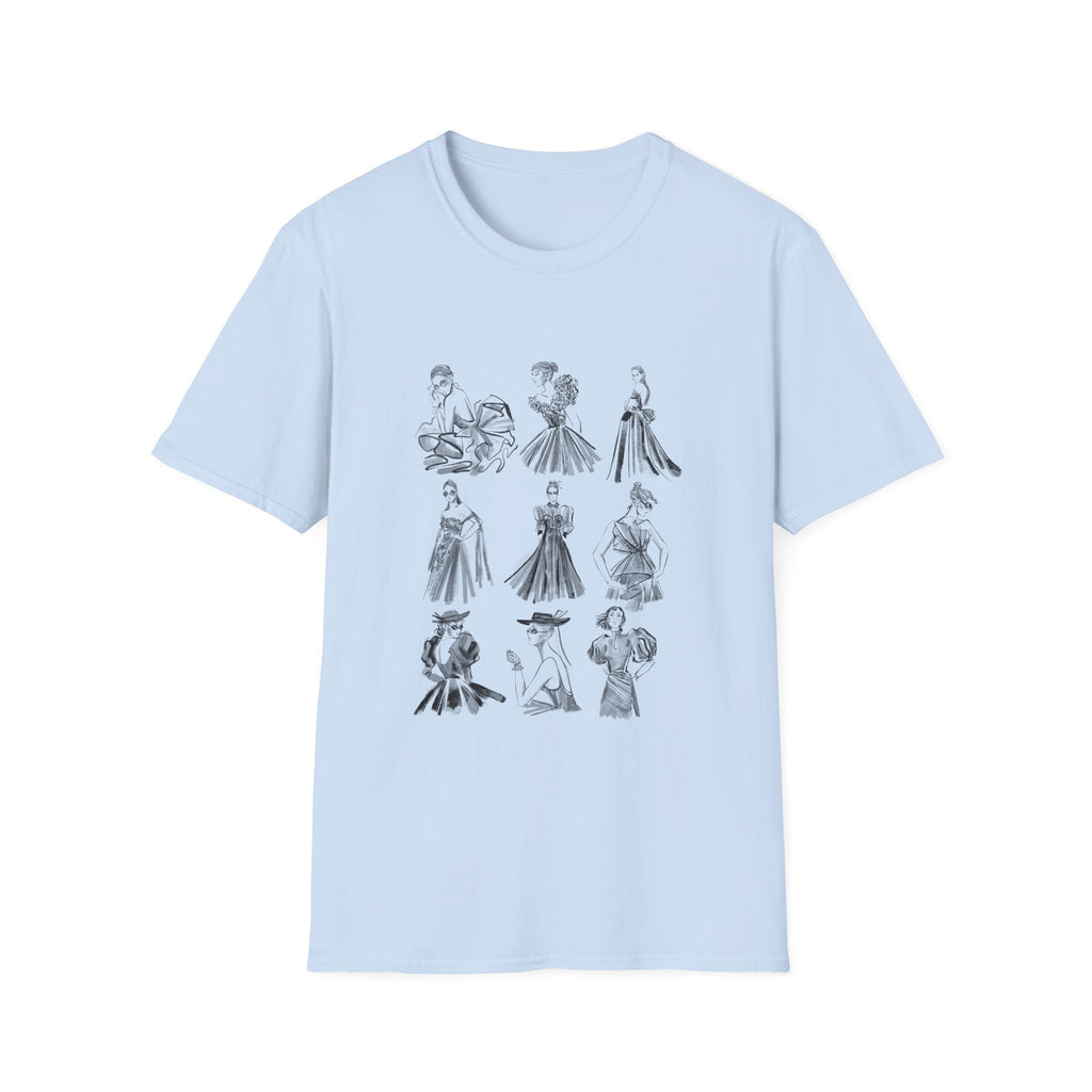 Fashion Illustration Unisex T-Shirt