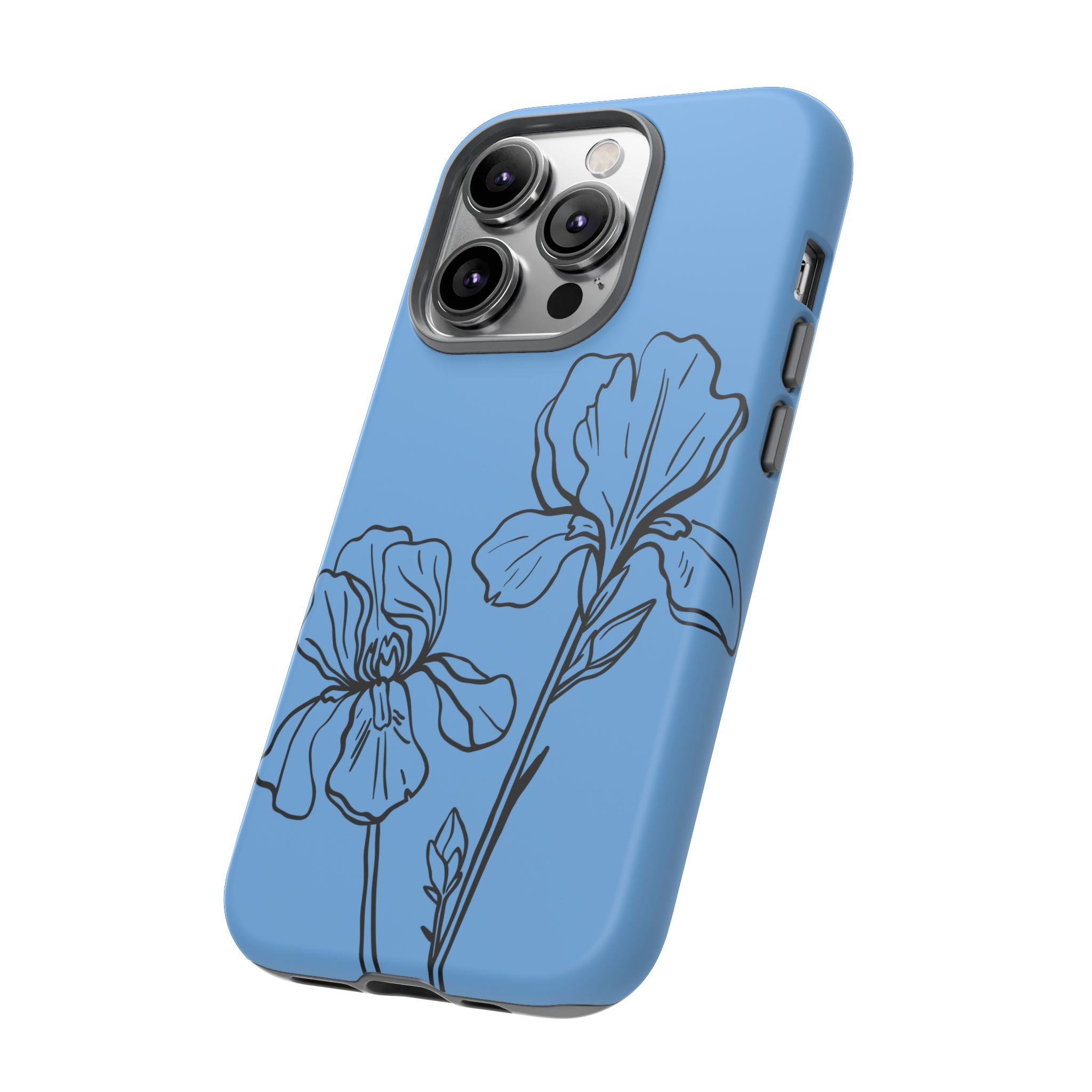 Blue Floral Phone Case