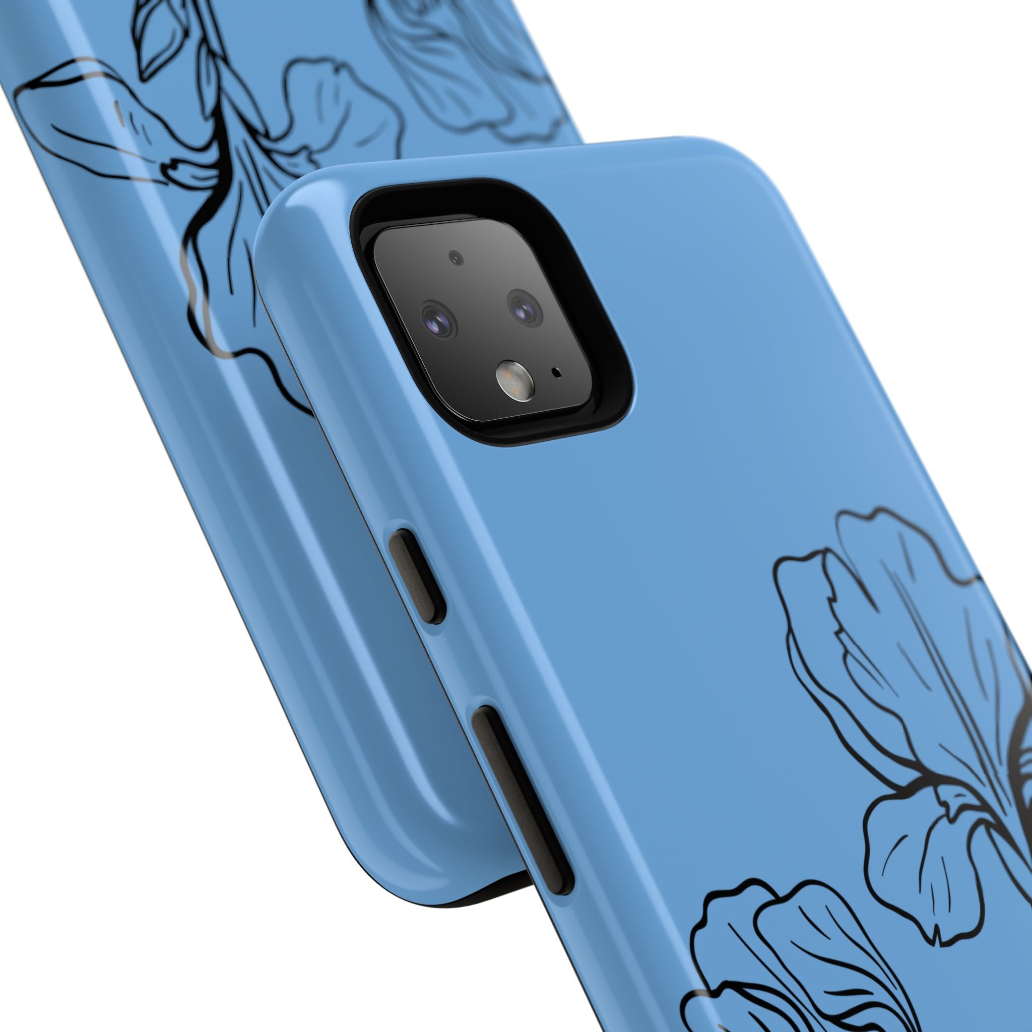 Blue Floral Phone Case