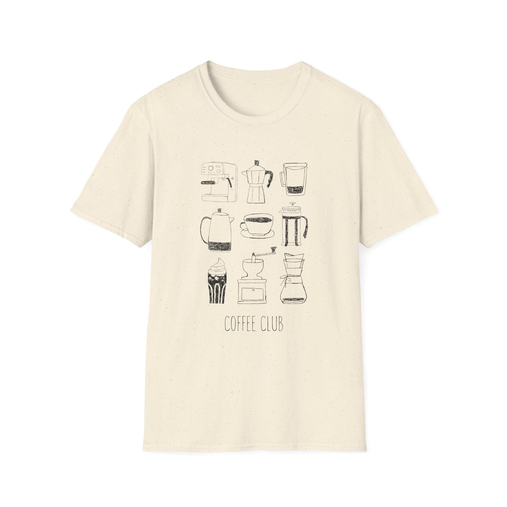 Minimalist Coffee Club T-Shirt
