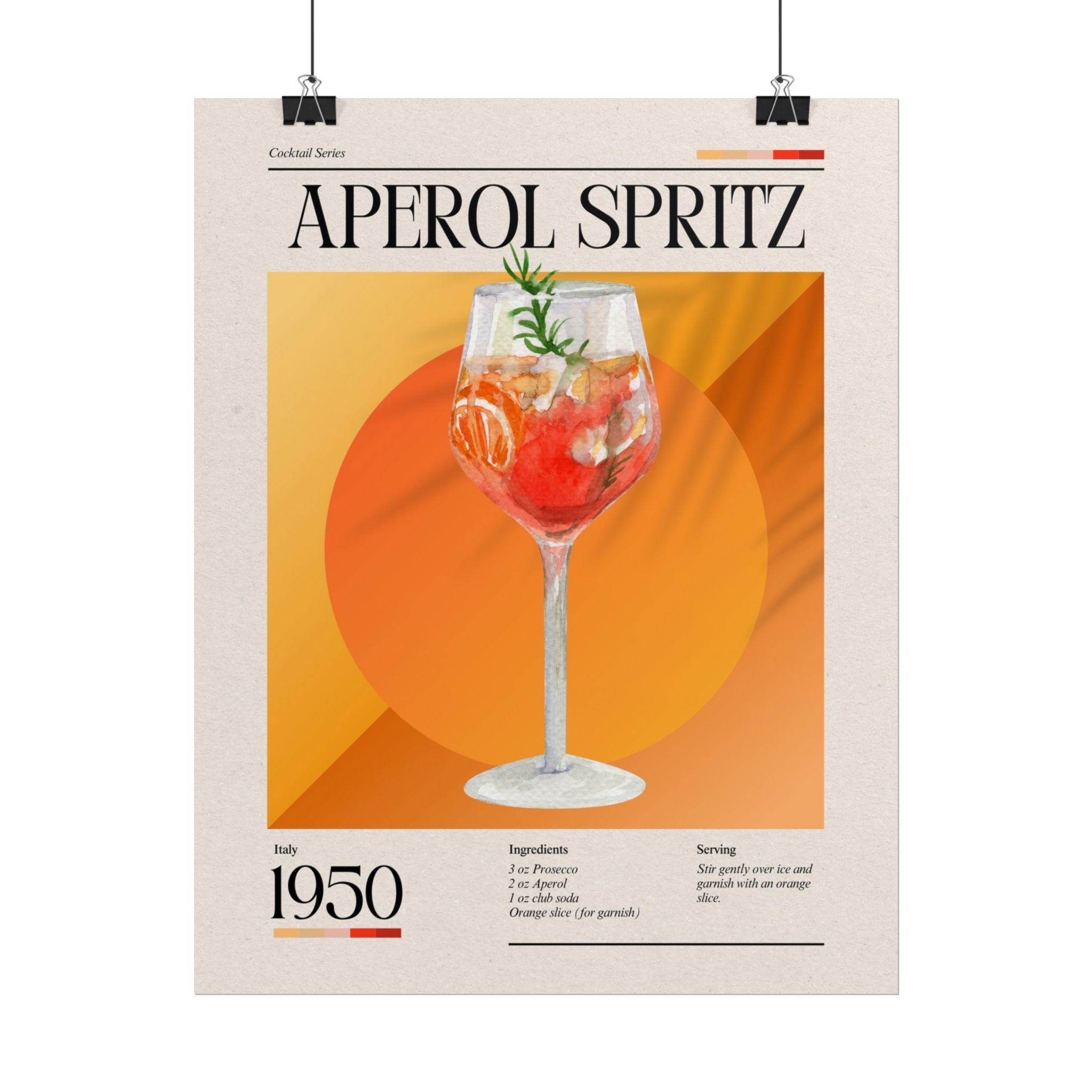 Aperol Spritz Poster