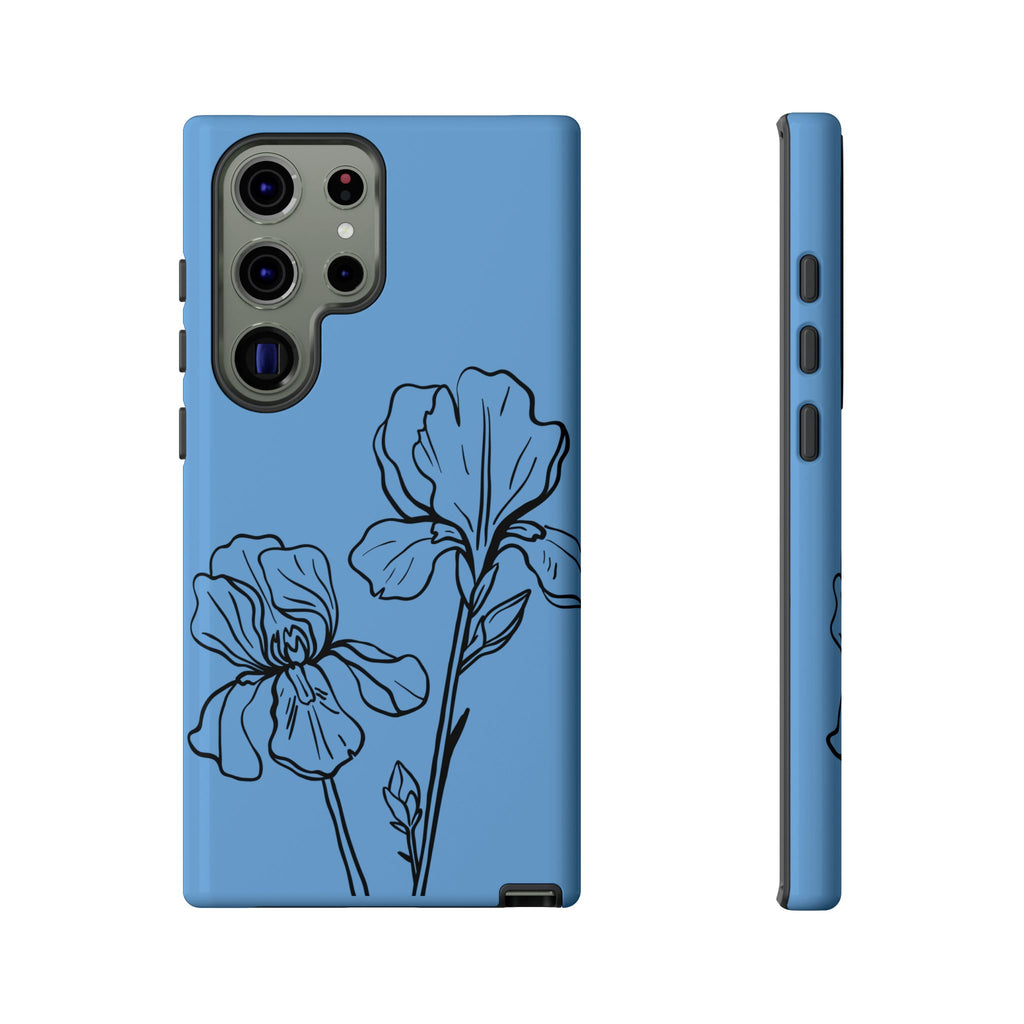 Blue Floral Phone Case