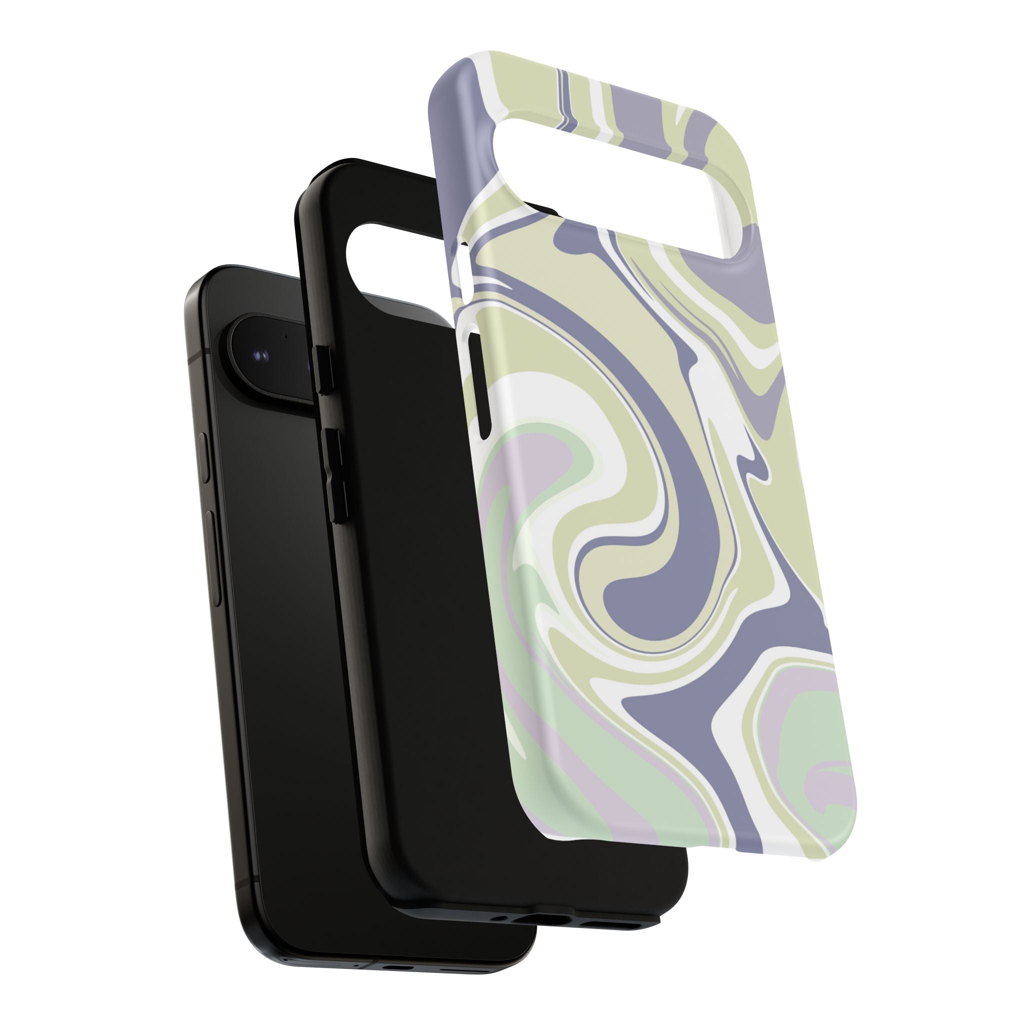 Swirl Marble Paint Phone Case