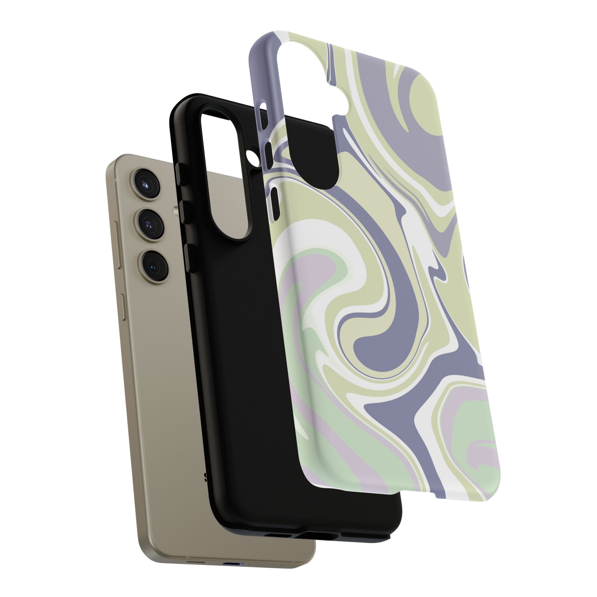 Swirl Marble Paint Phone Case