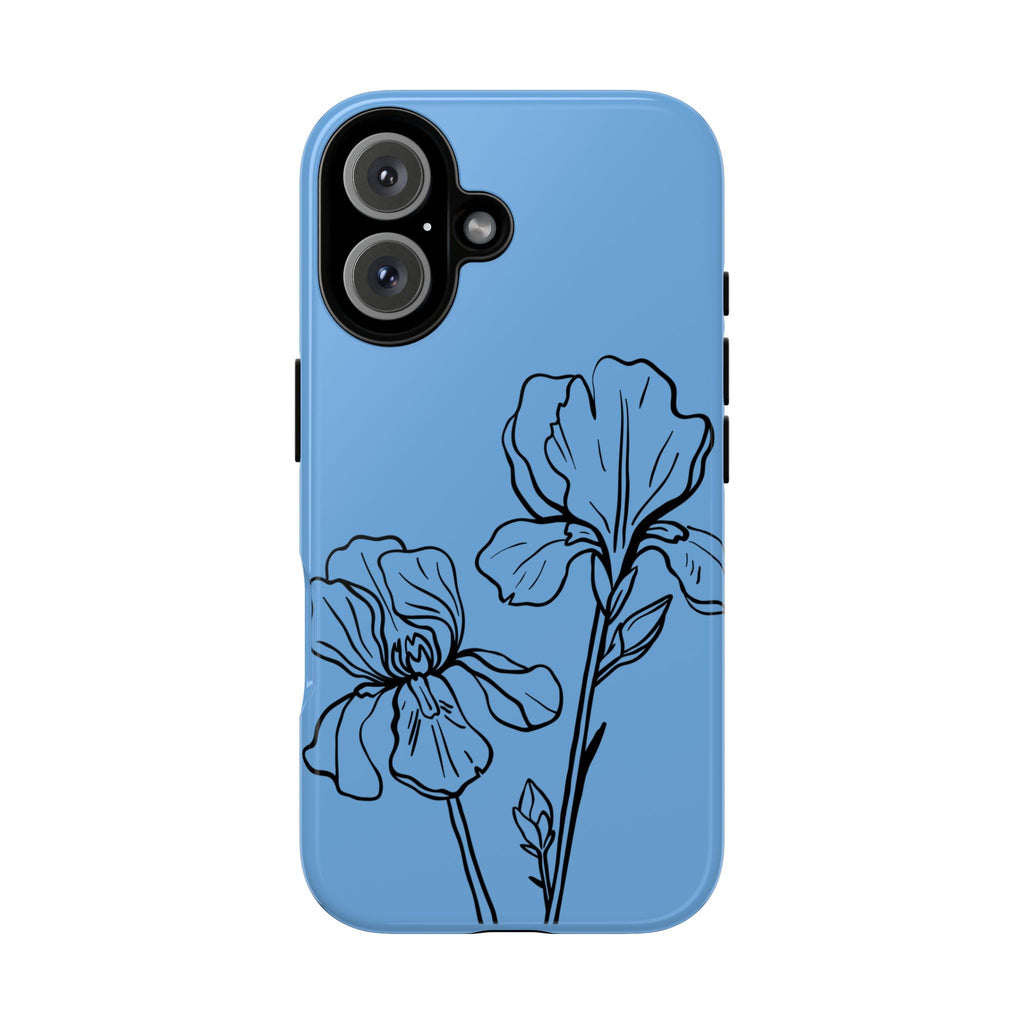 Blue Floral Phone Case