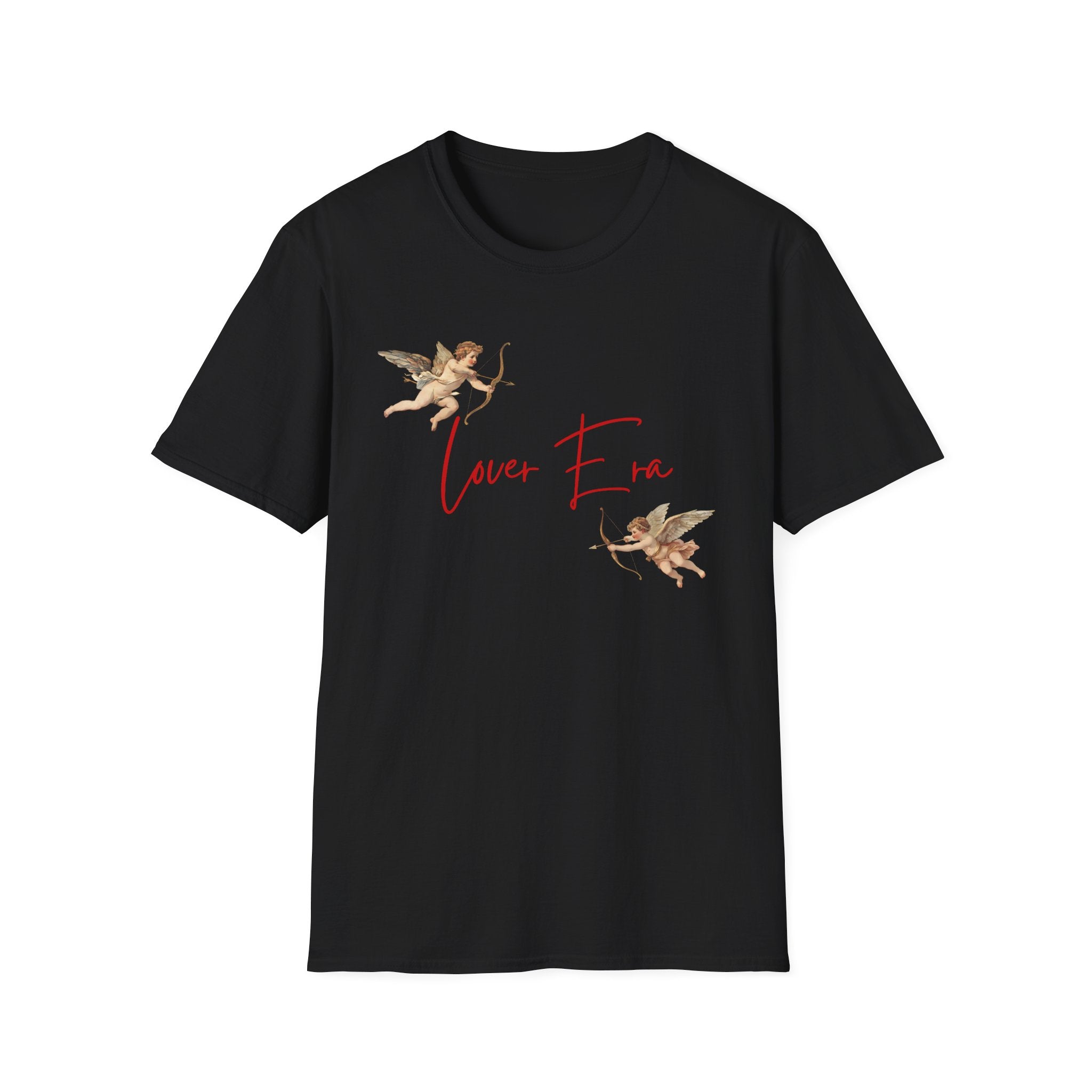 Cupid Cherubs 'Love Era' Romantic Vintage Angel Graphic T-Shirt