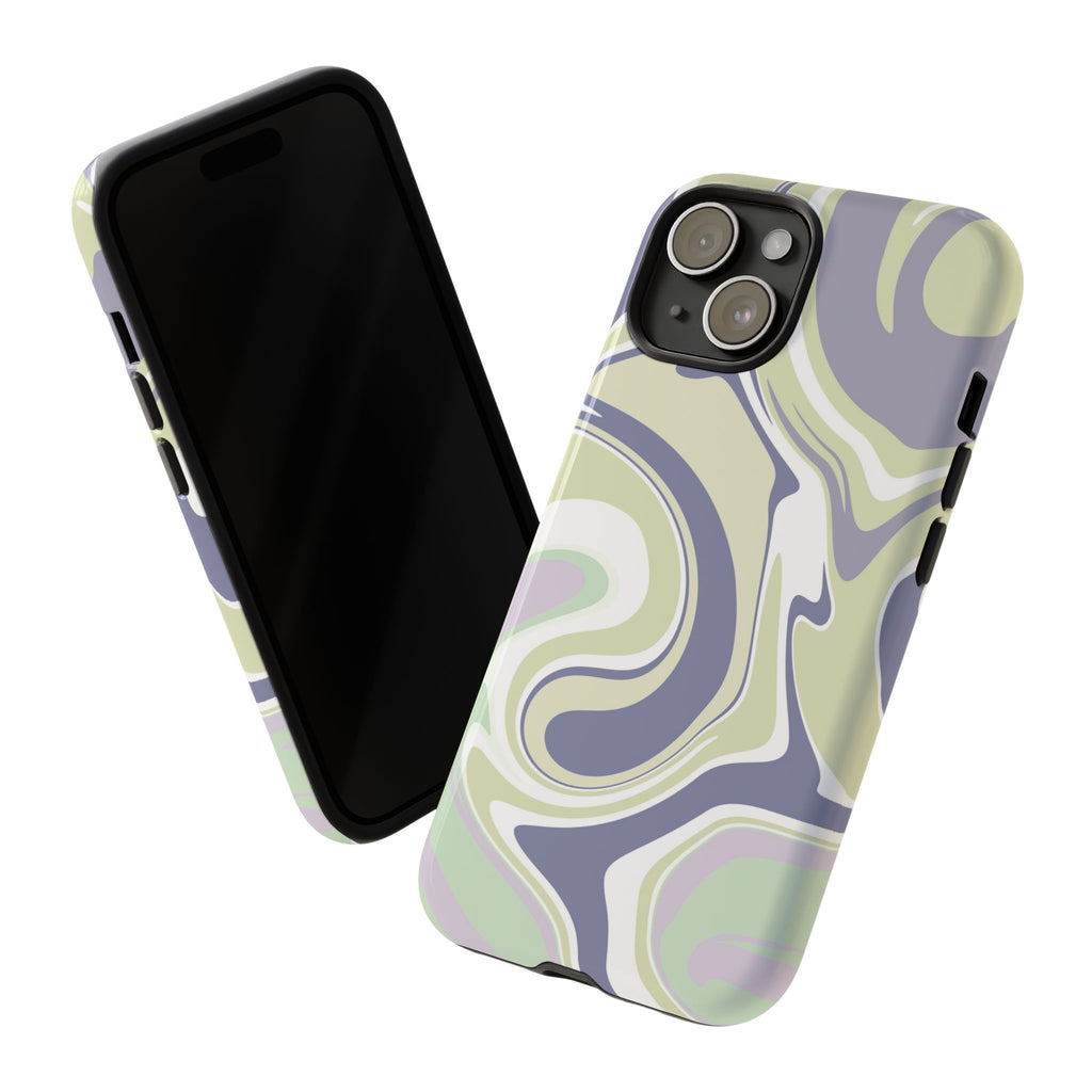 Swirl Marble Paint Phone Case