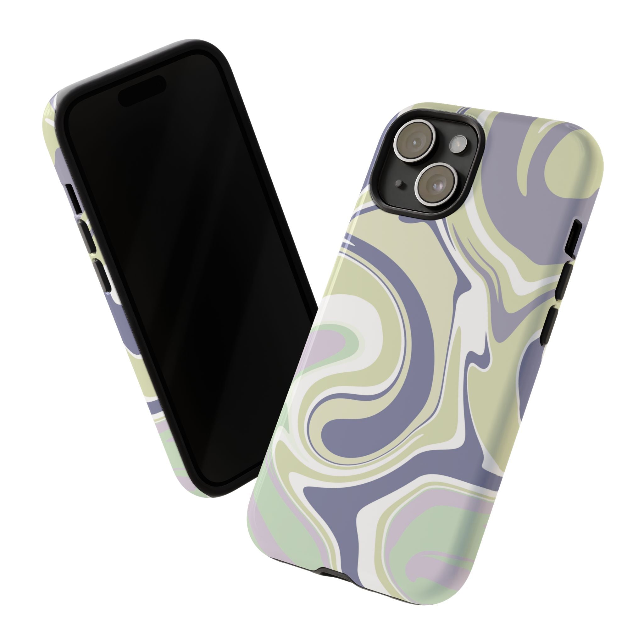 Swirl Marble Paint Phone Case