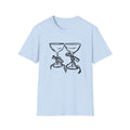 Wine Glasses Line Art T-Shirt