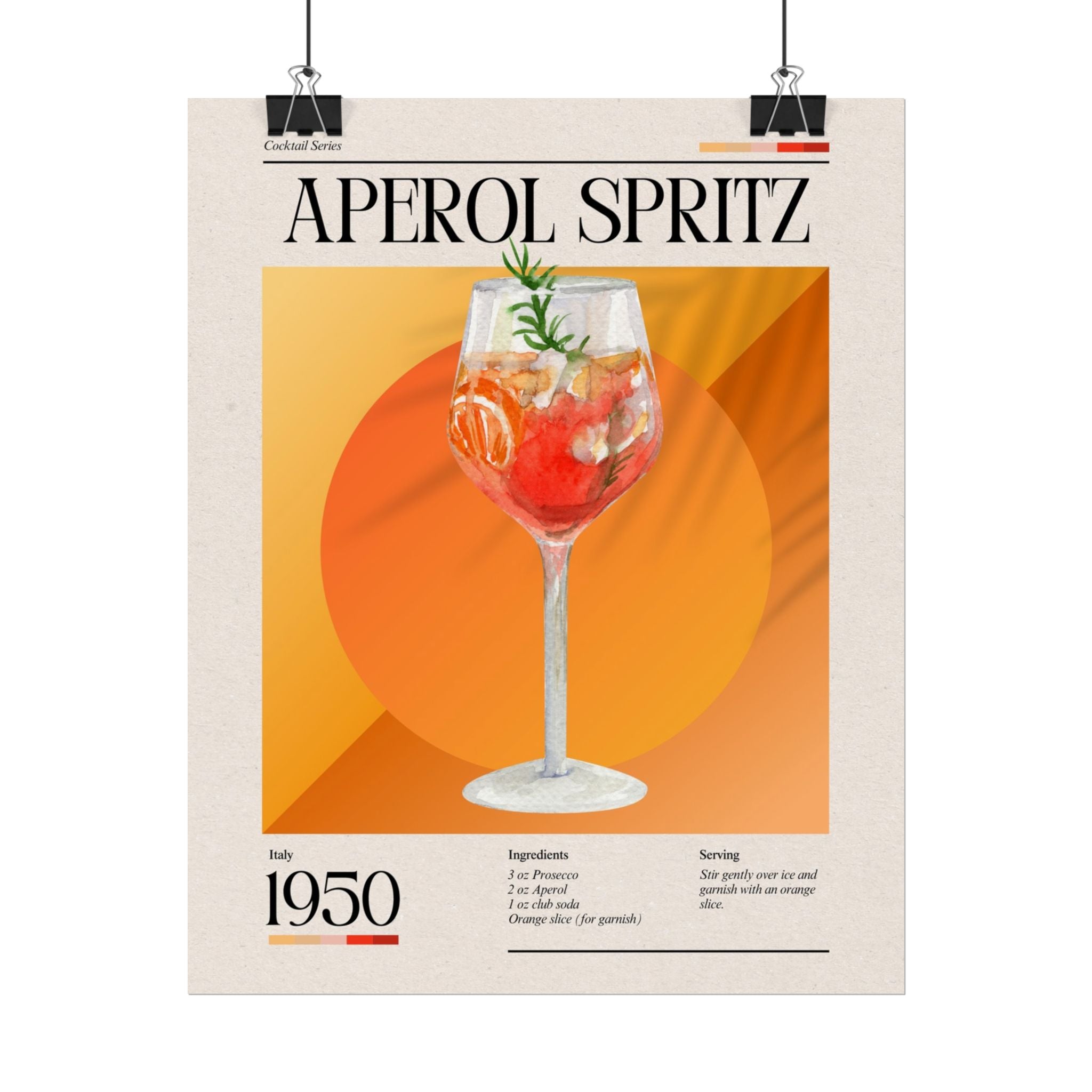 Aperol Spritz Poster