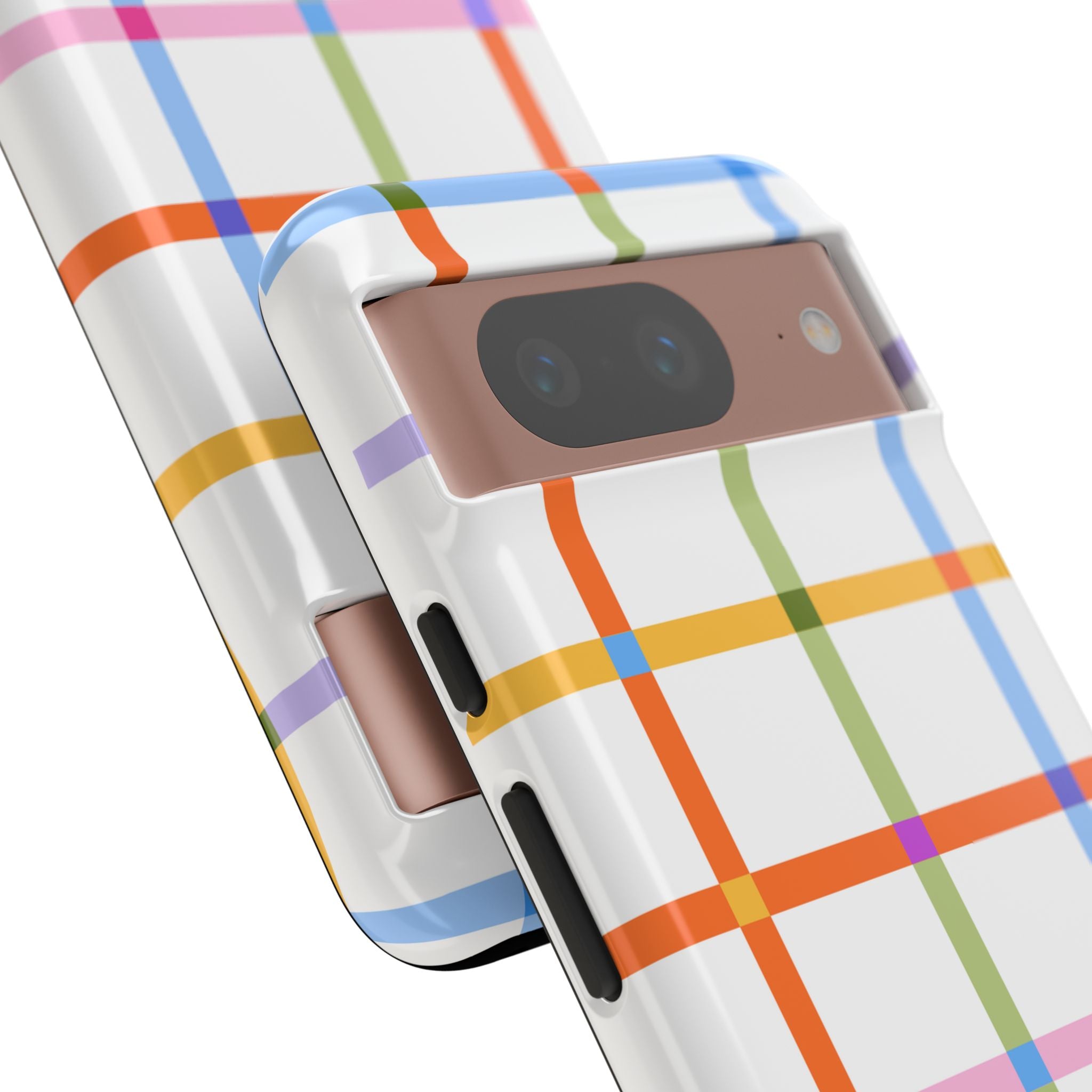 Colorful Plaid Tough Phone Case