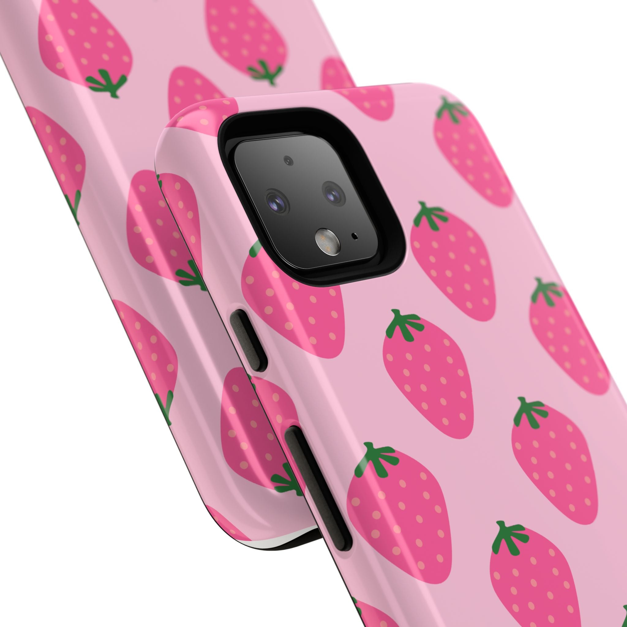 Pink Strawberry Phone Case