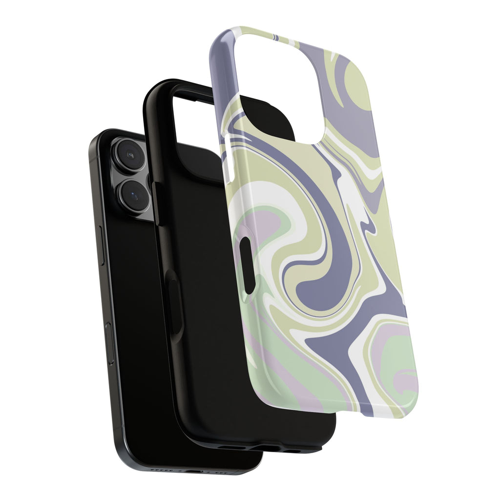 Swirl Marble Paint Phone Case